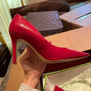 Red Sam Edelman Heels